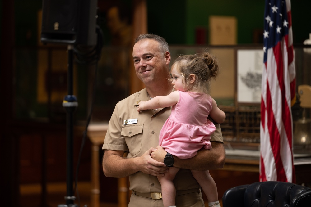 The U.S. Navy Band celebrates the retirement of Chief Musician Michael Webb.