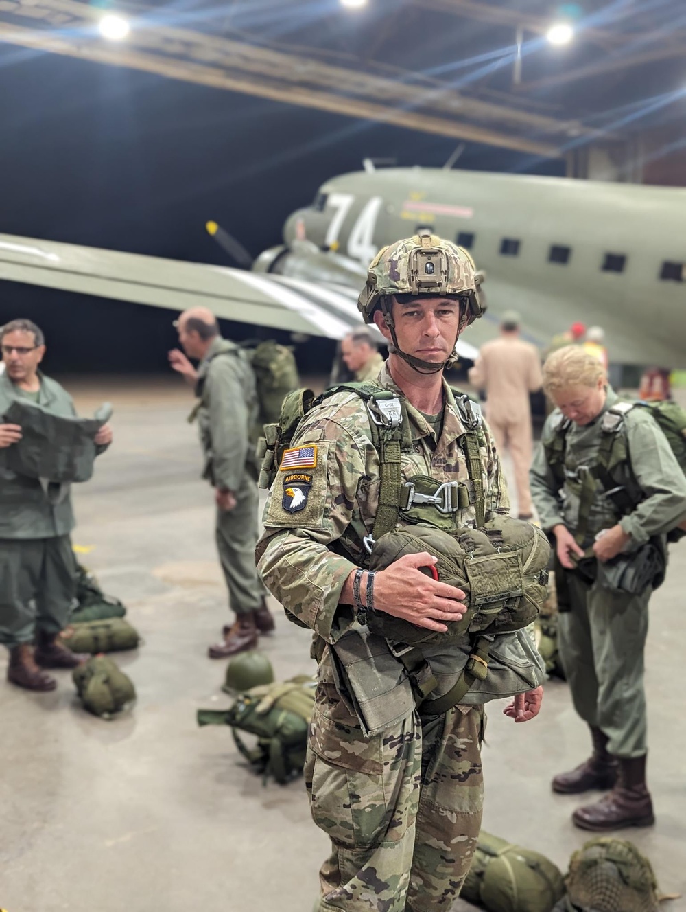 SATMO Soldier remembers WWII heroes with D-Day jump