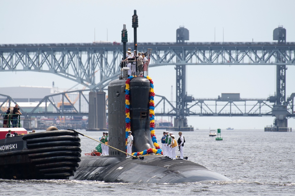 USS Delaware (SSN 791) Homecoming