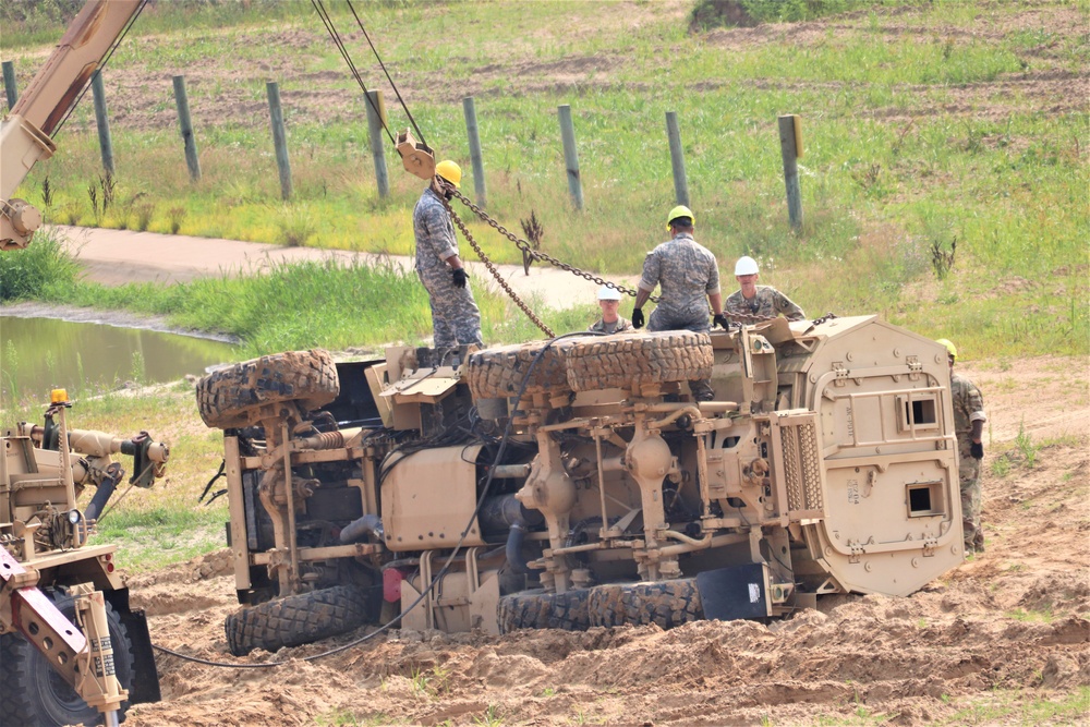 RTS-Maintenance course trains Soldiers on vehicle recovery, more at Fort McCoy