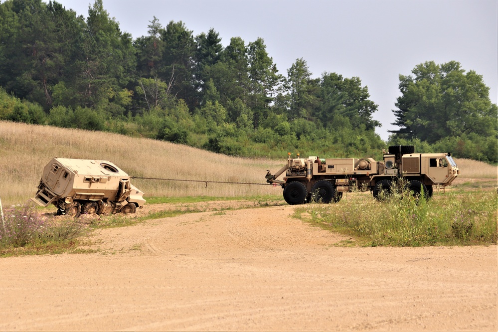 RTS-Maintenance course trains Soldiers on vehicle recovery at Fort McCoy