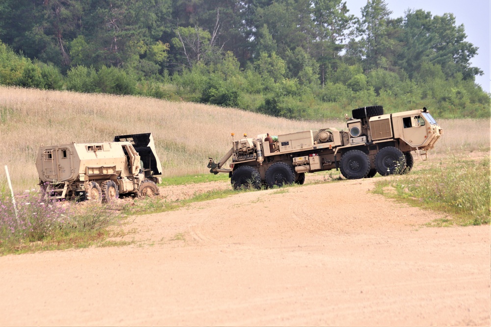 RTS-Maintenance course trains Soldiers on vehicle recovery at Fort McCoy