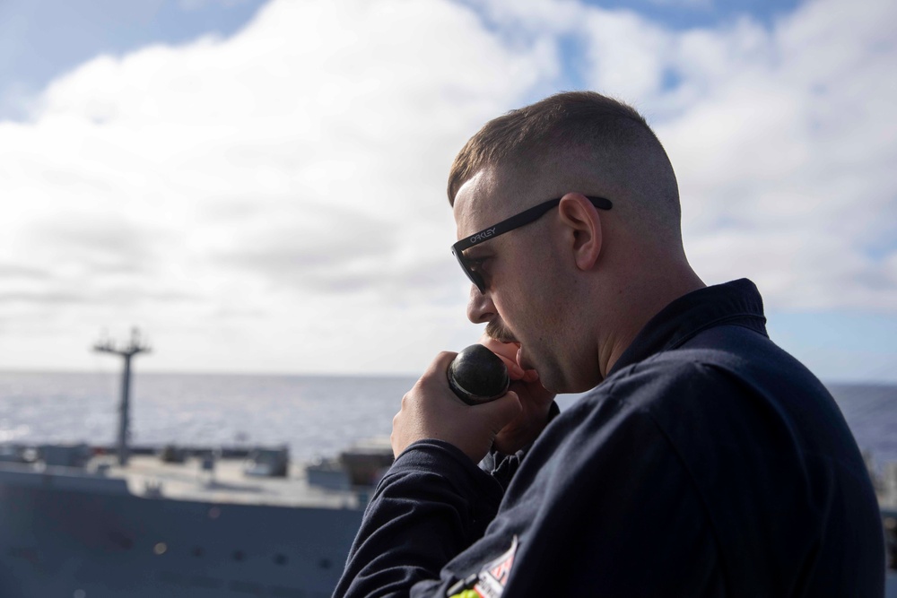 USS Princeton Replenishment-at-Sea