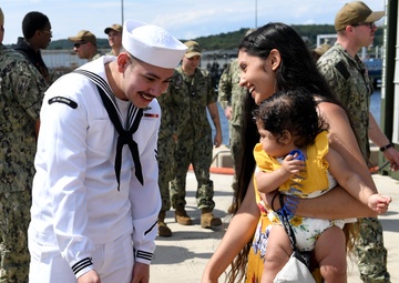 USS Delaware Homecoming
