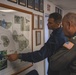 USCG BM1 Casper updates Admiral Day on USCG Station Maui's response to the Lahaina fires.