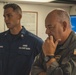 BM1 Casper updates Admiral Day on the Maui Fires response