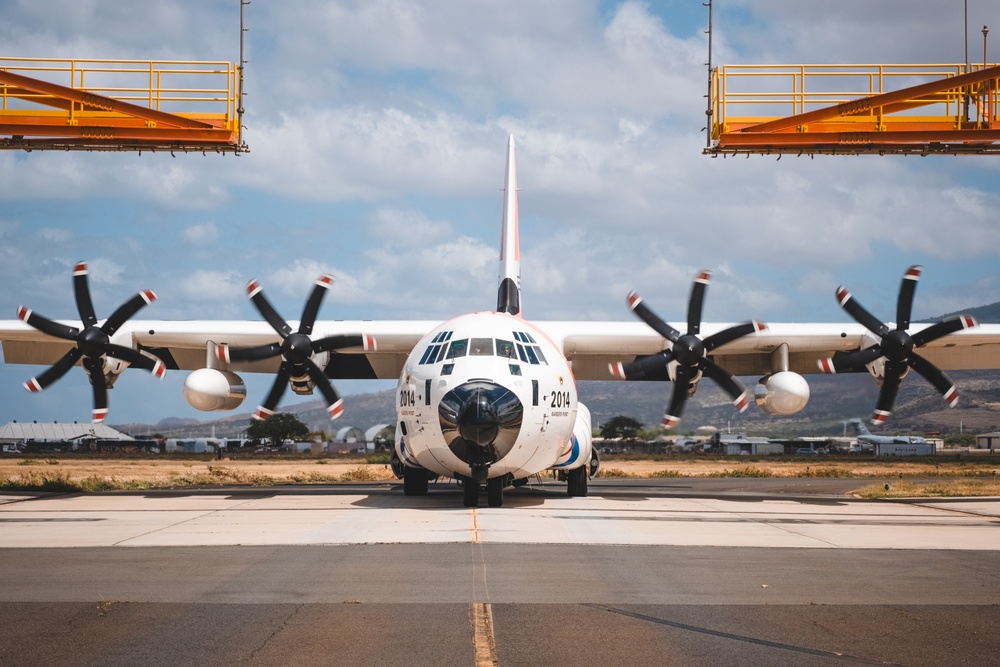 C-130 Returning from Maui