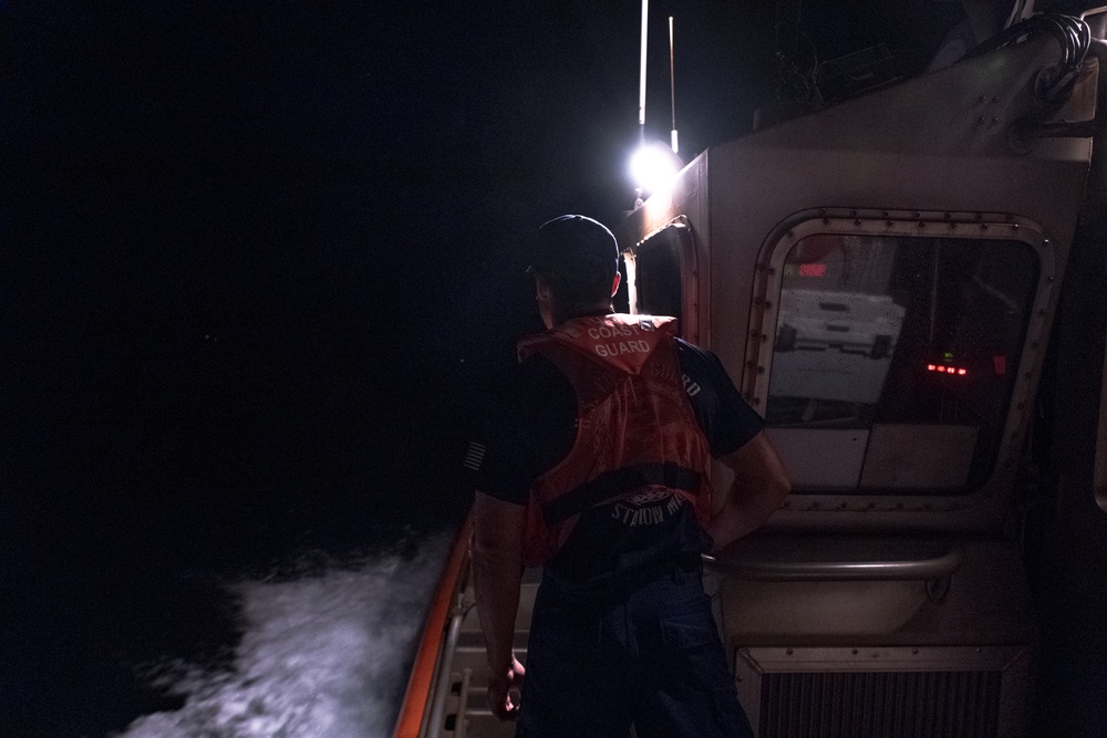 USCG Station Maui conducting Search and Rescue for Maui Fires