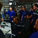 U.S. Coast Guard Cutter Forward (WMEC 911) and French navy vessel BSAM Garonne crews conduct cross-deck tours