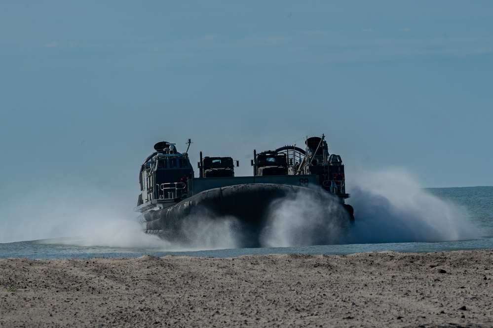 Large Scale Exercise 2023, amphibious landing