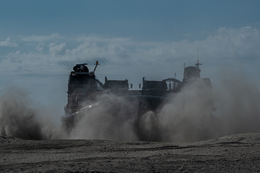 Large Scale Exercise 2023, amphibious landing