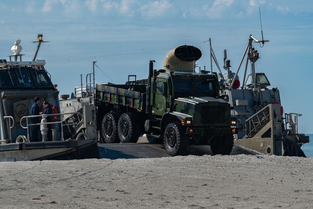 Large Scale Exercise 2023, amphibious landing