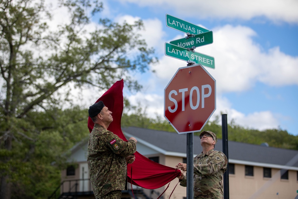 Michigan National Guard honors Latvia Partnership on 30th Anniversary