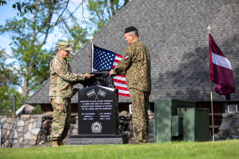 Michigan National Guard honors Latvia Partnership on 30th Anniversary