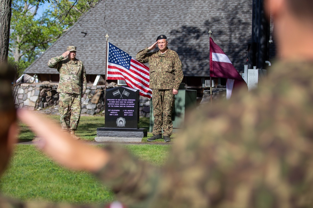 Michigan National Guard honors Latvia Partnership on 30th Anniversary