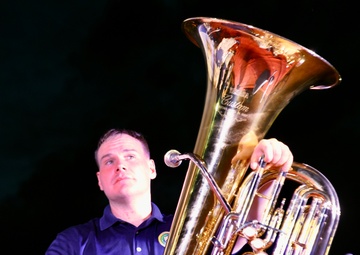 U.S. Pacific Fleet Band Junior Sailor of the Quarter Ben Hood