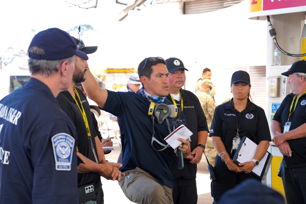 FEMA Urban Search and Rescue and Partners Continue Maui Wildfire Response Efforts