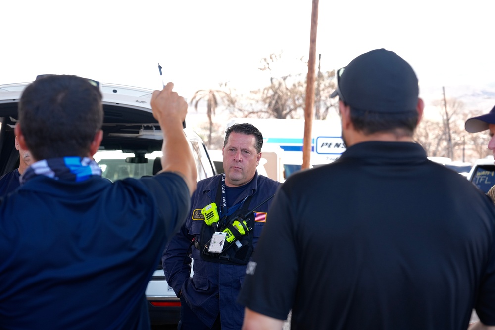 FEMA Urban Search and Rescue and Partners Continue Maui Wildfire Response Efforts