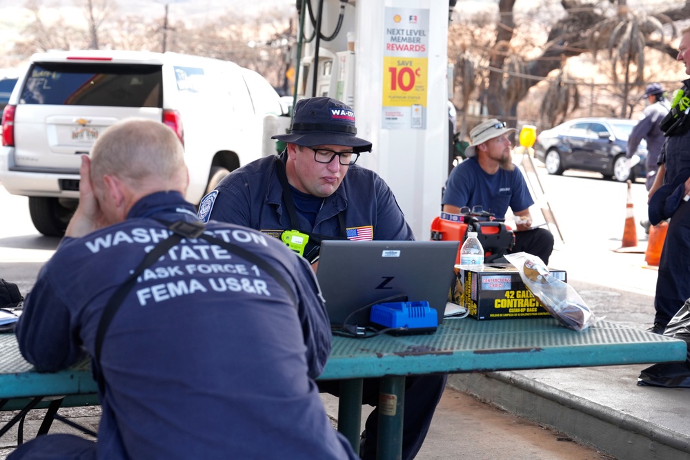 FEMA Urban Search and Rescue and Partners Continue Maui Wildfire Response Efforts