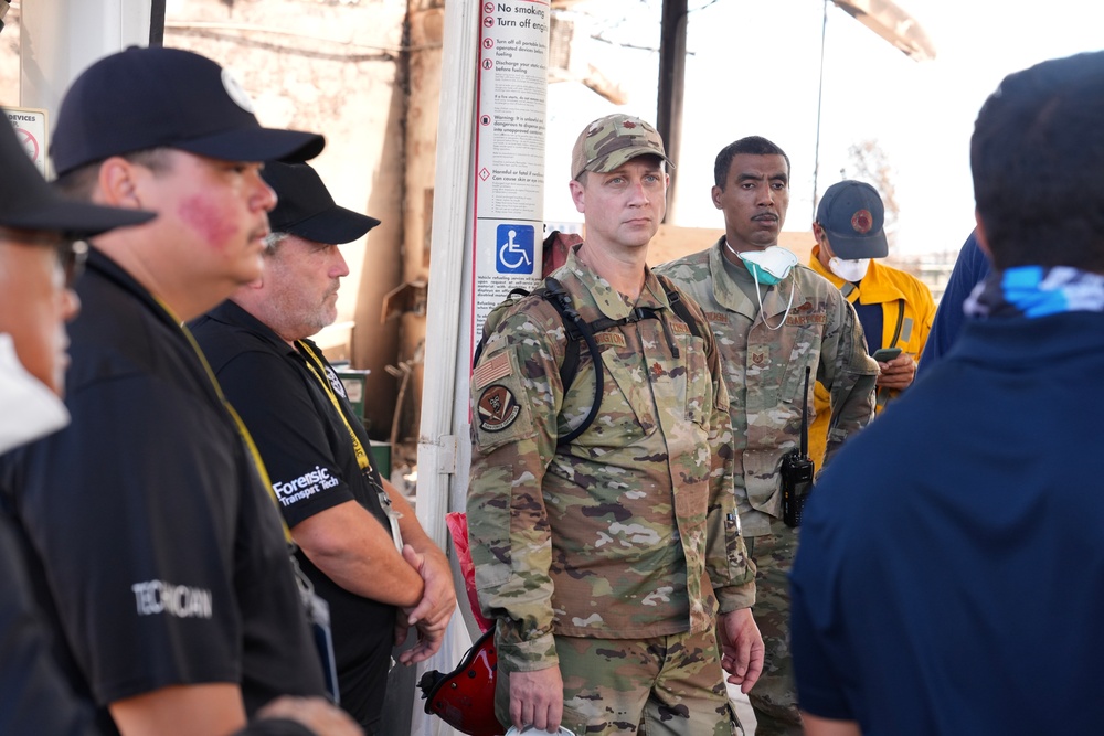 FEMA Urban Search and Rescue and Partners Continue Maui Wildfire Response Efforts