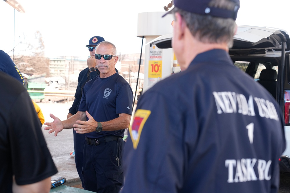 FEMA Urban Search and Rescue and Partners Continue Maui Wildfire Response Efforts