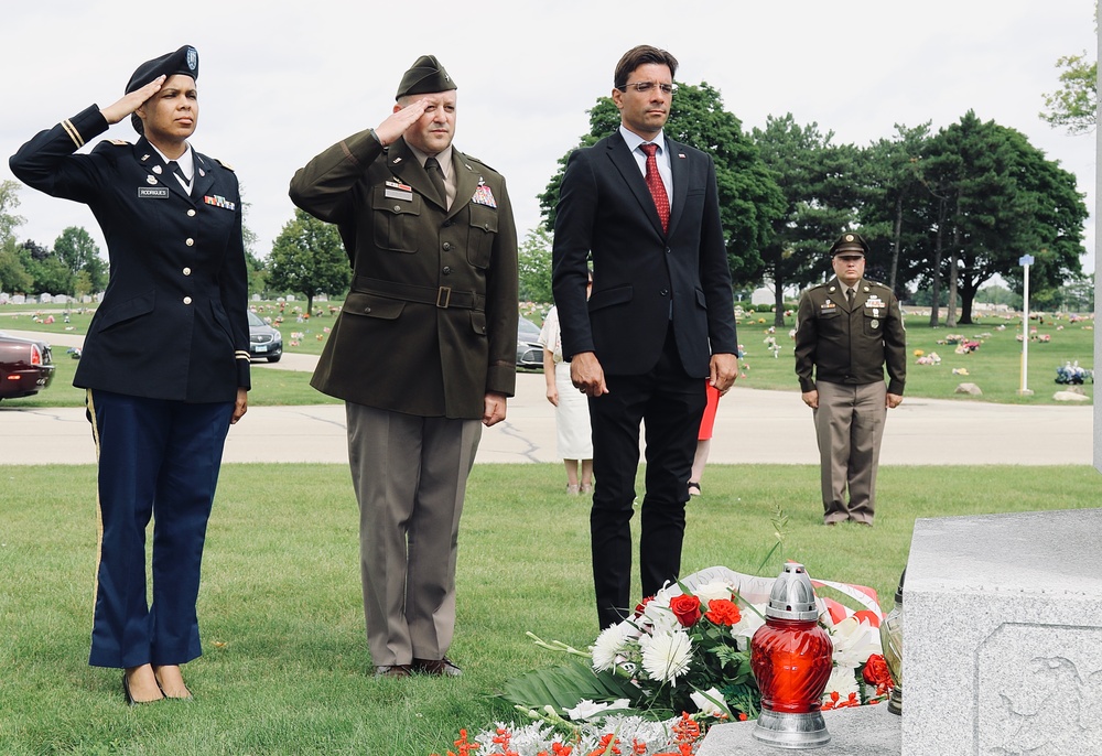 Illinois National Guard Commemorates Polish Armed Forces Day with Partners in Chicago