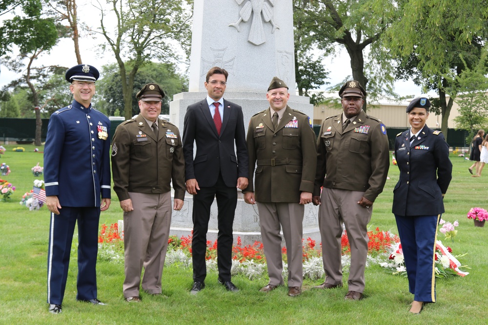 Illinois National Guard Commemorates Polish Armed Forces Day with Partners in Chicago