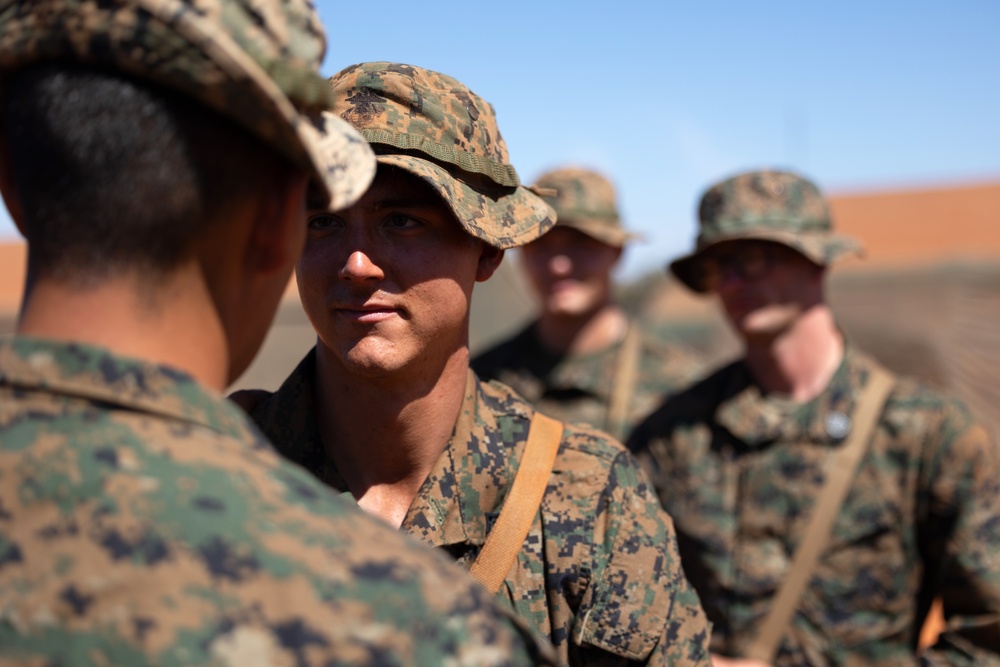 U.S. Marine from Elsberry, Missouri Promoted while Deployed to Brazil