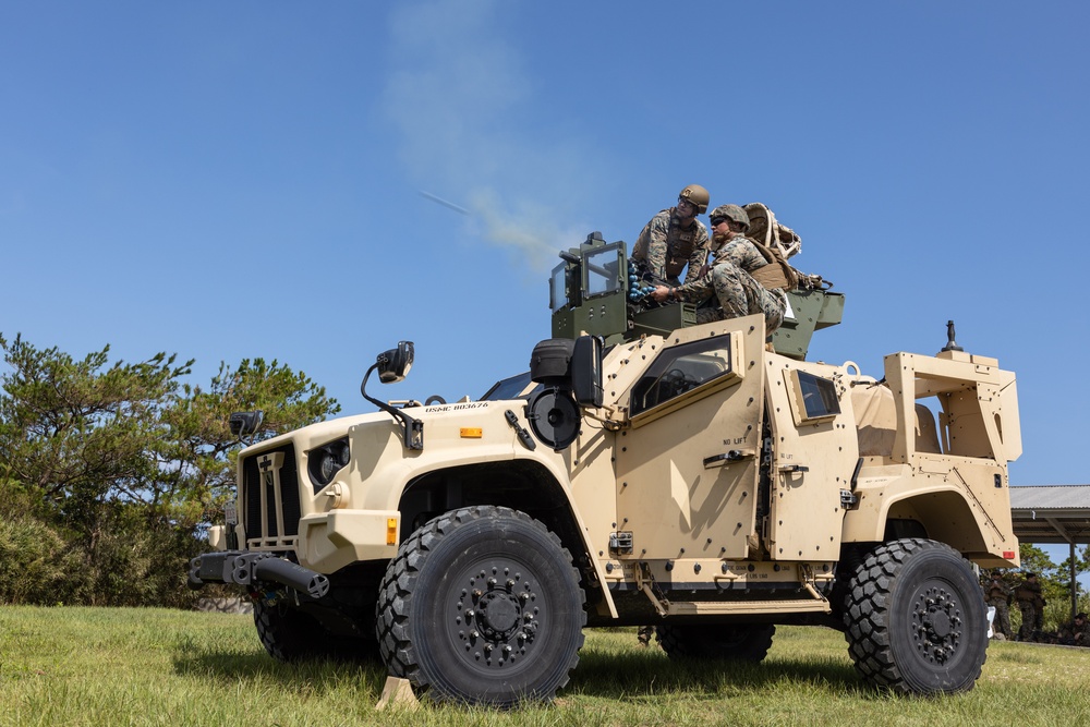 Engineer Maintenance Company Conducts MK19 Range