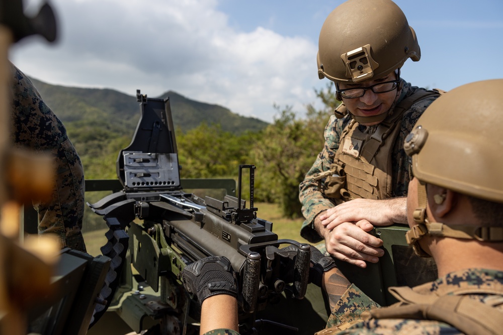 Engineer Maintenance Company Conducts MK19 Range