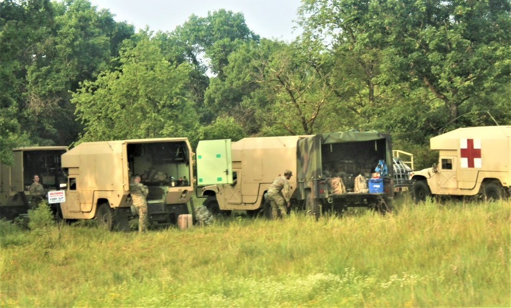 Training ops for Wisconsin National Guard’s 2023 eXportable Combat Training Capability exercise