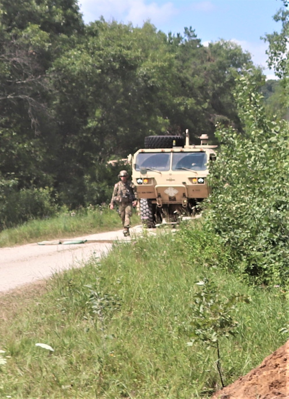 Training ops for Wisconsin National Guard’s 2023 eXportable Combat Training Capability exercise
