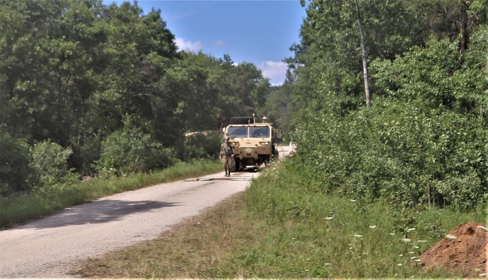 Training ops for Wisconsin National Guard’s 2023 eXportable Combat Training Capability exercise