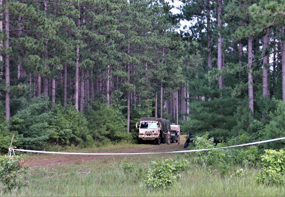 Training ops for Wisconsin National Guard’s 2023 eXportable Combat Training Capability exercise