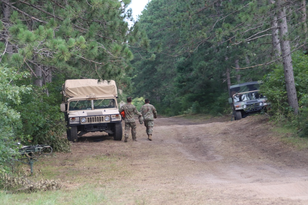 Training ops for Wisconsin National Guard’s 2023 eXportable Combat Training Capability exercise
