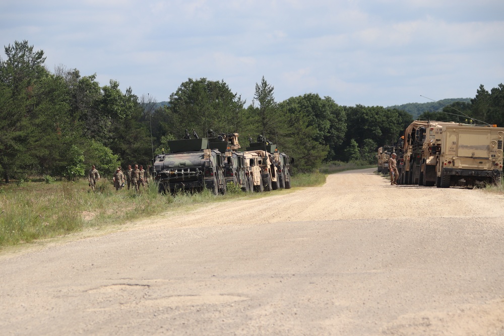 Training ops for Wisconsin National Guard’s 2023 eXportable Combat Training Capability exercise