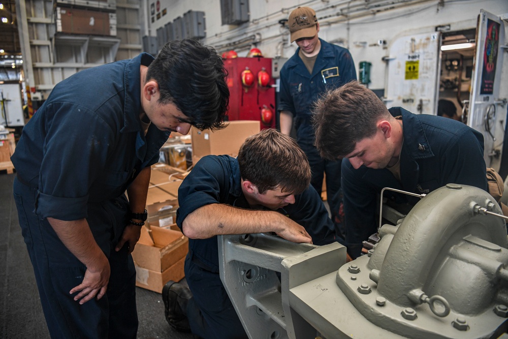 Sailors Assemble Pump