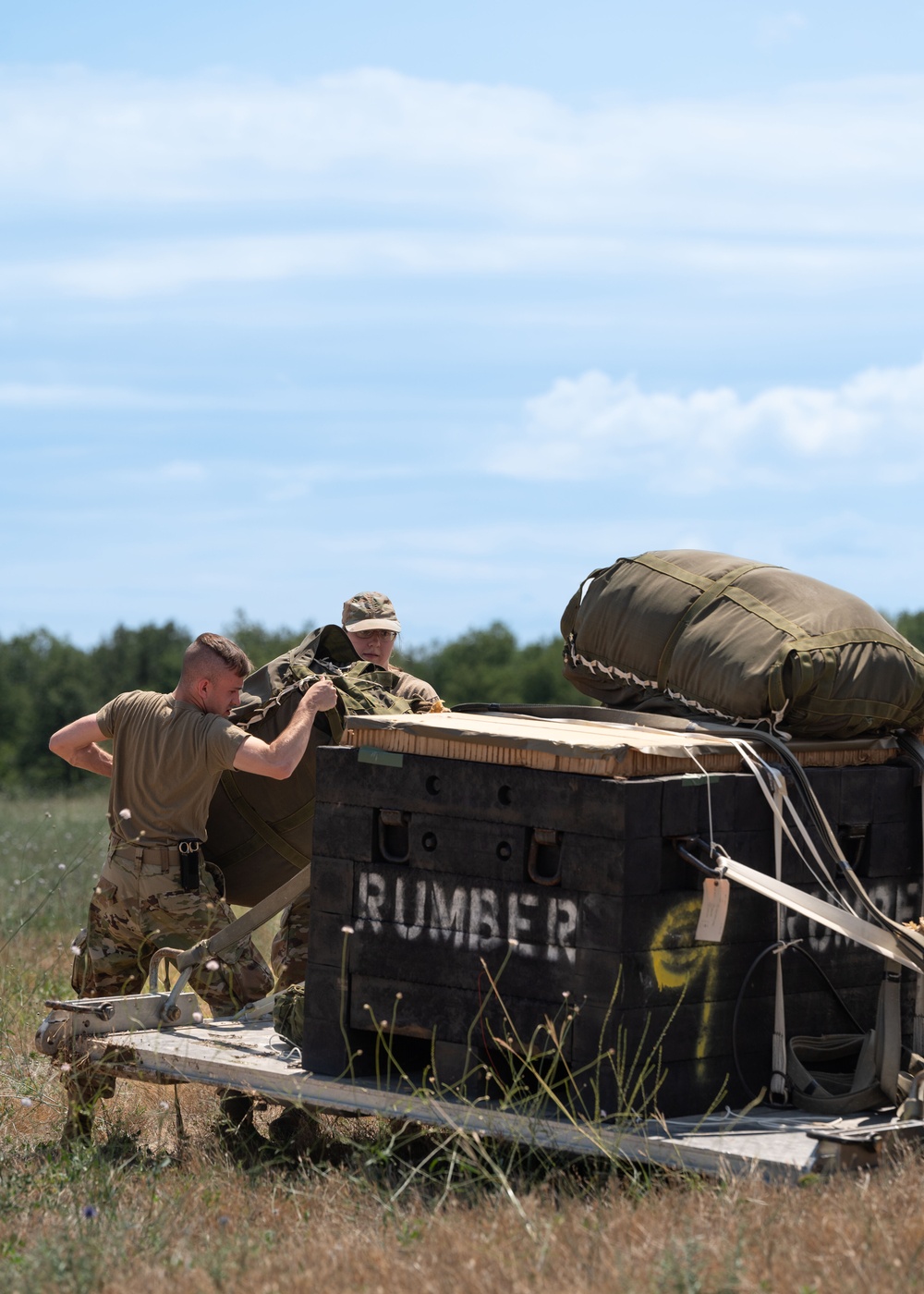 Thracian Summer 2023: 435th CRG team secures landing zone