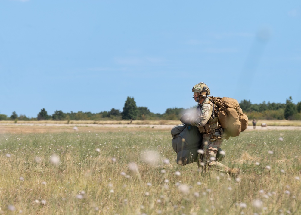 Thracian Summer 2023: 435th CRG team secures landing zone