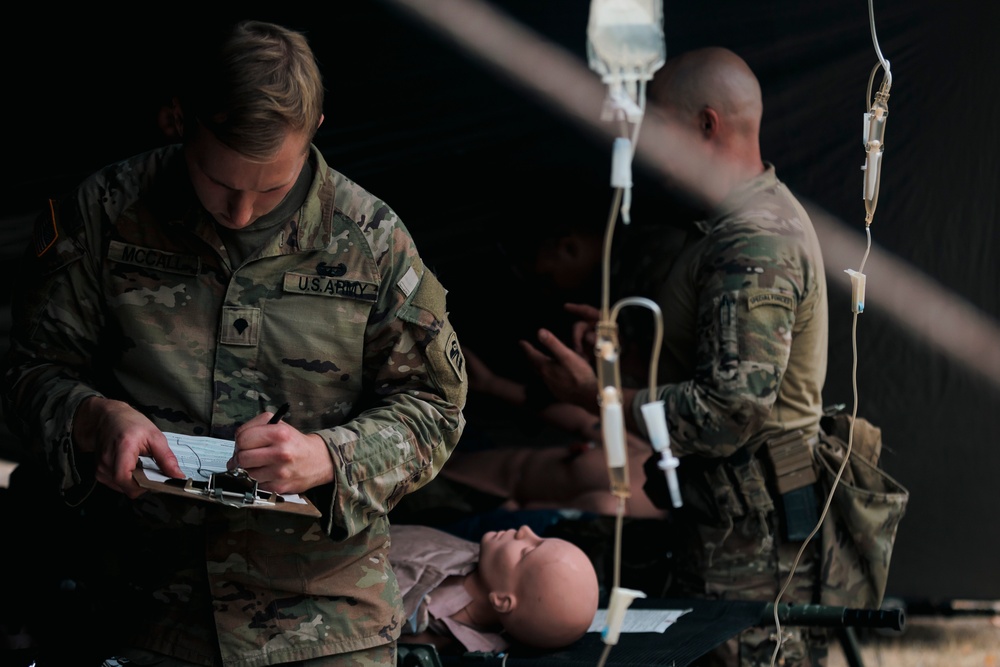 Trauma Triage: Washington National Guard combat medics train for casualty care