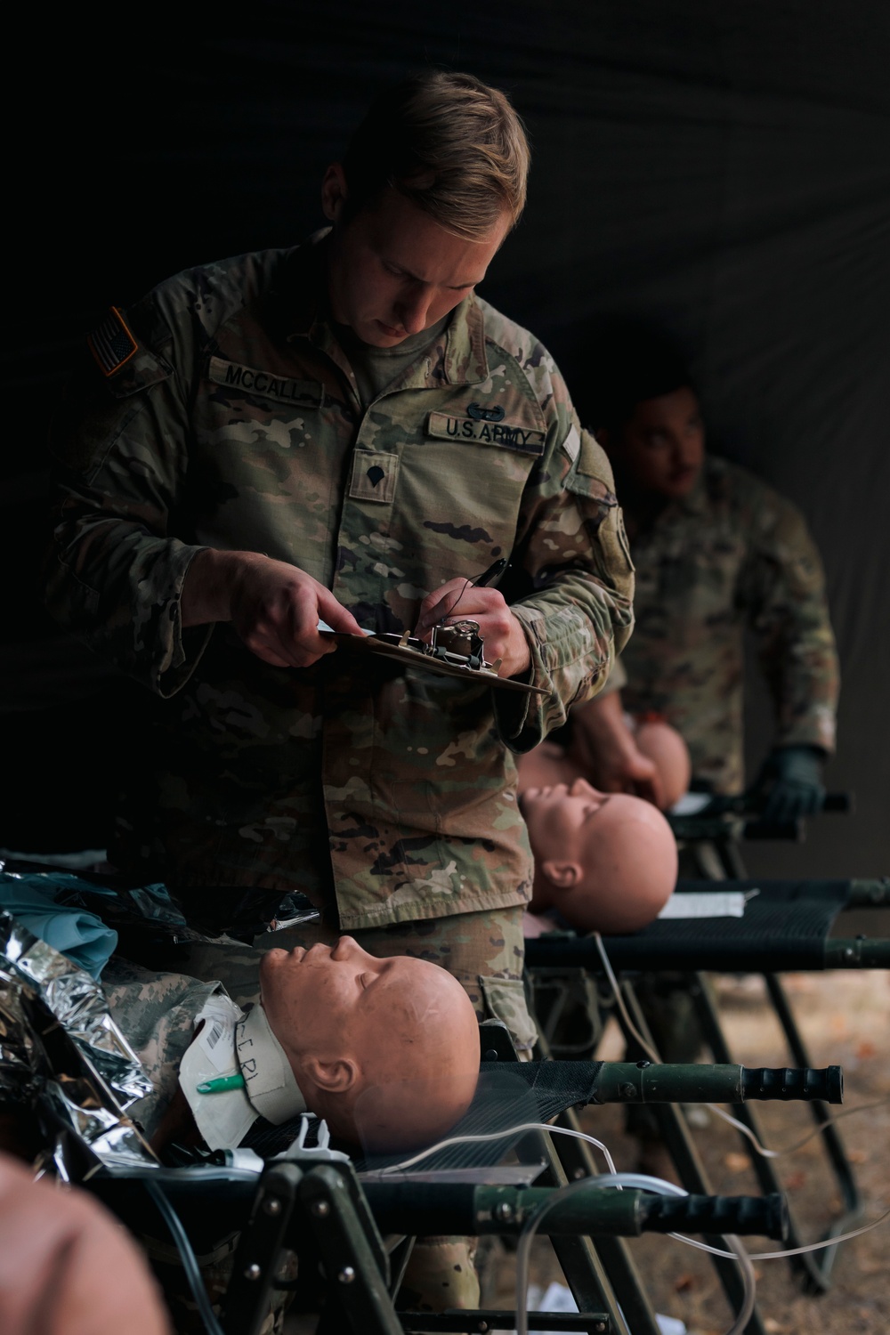 Trauma Triage: Washington National Guard combat medics train for casualty care