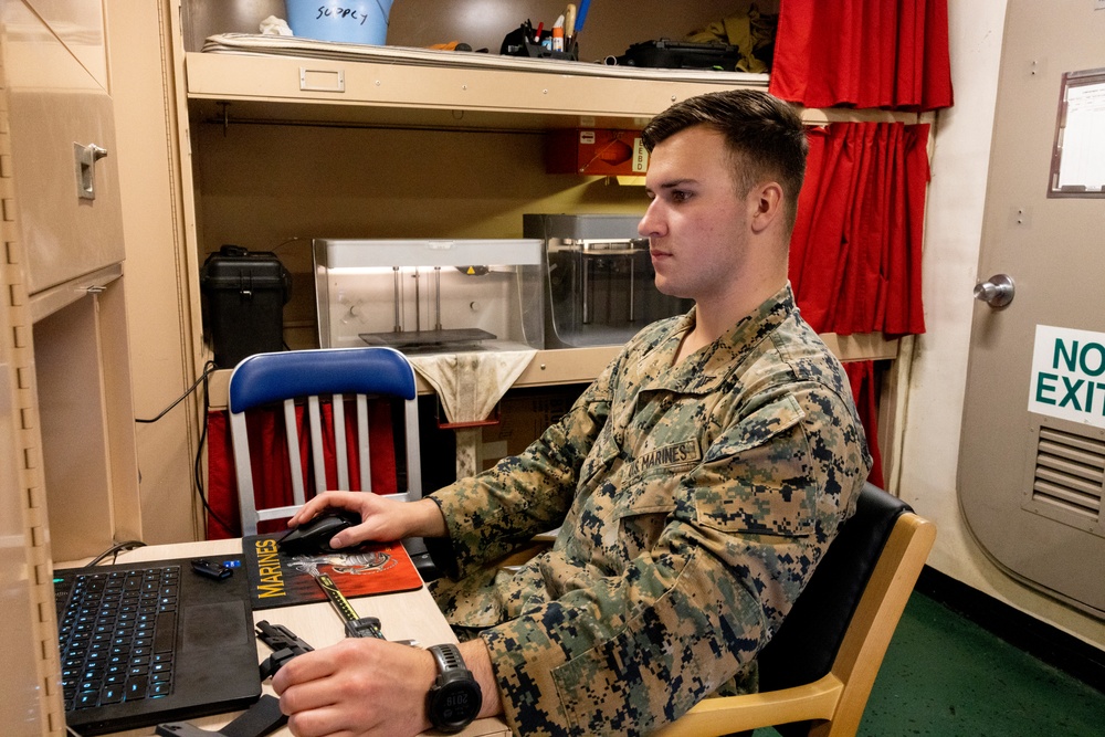 3D printing aboard the USS New Orleans