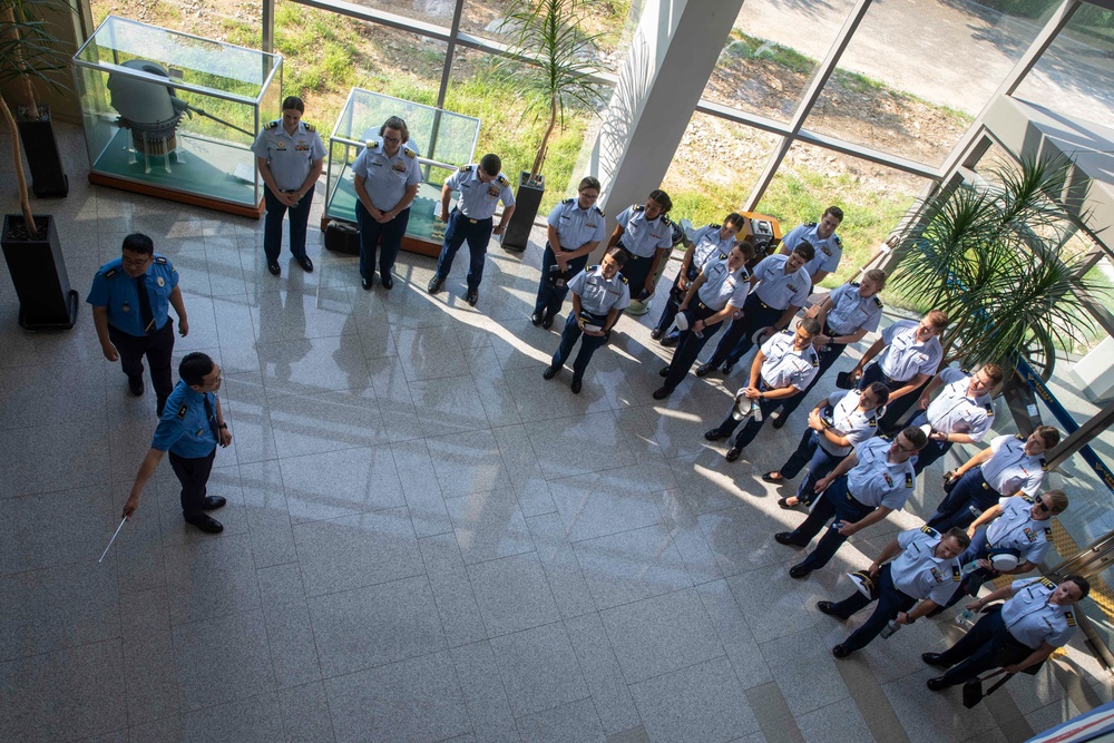 USCGC Munro Sailors Tour Korea Coast Guard Academy