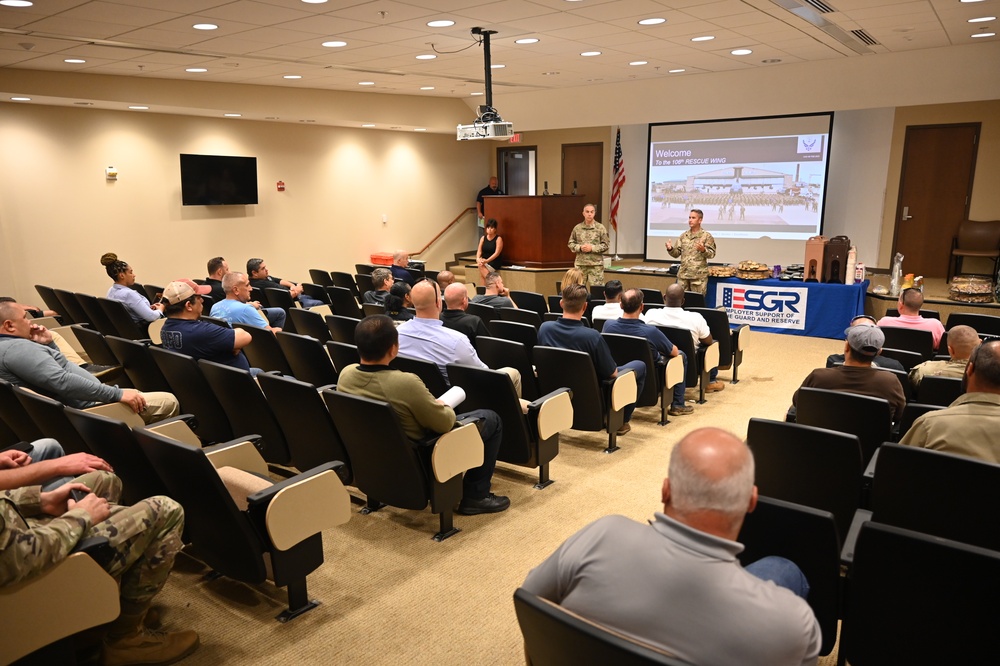 Civilian Employers Take Flight at NY Air Guard's 106th!