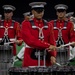 Marines with “The Commandant’s Own,” U.S. Marine Drum and Bugle Corps, perform for 22,000 plus guests at the Drum Corps International in Indianpolis.