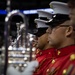 Marines with “The Commandant’s Own,” U.S. Marine Drum and Bugle Corps, perform for 22,000 plus guests at the Drum Corps International in Indianpolis.