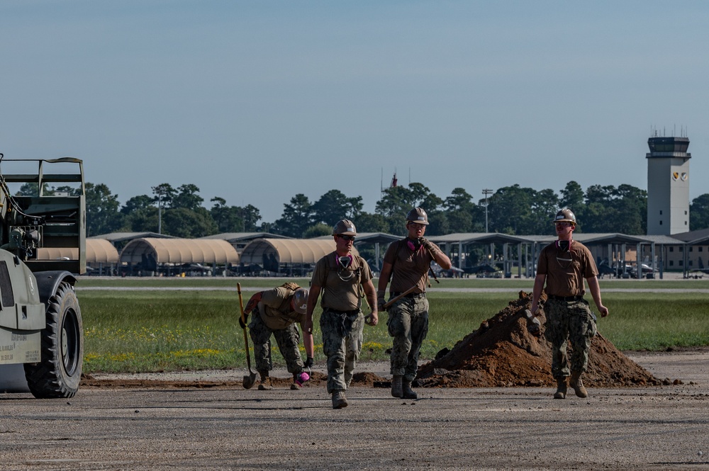 US Navy, Marines train at Seymour Johnson AFB during LSE 2023