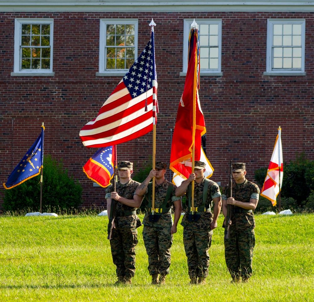 2d Marine Regiment Change of Command