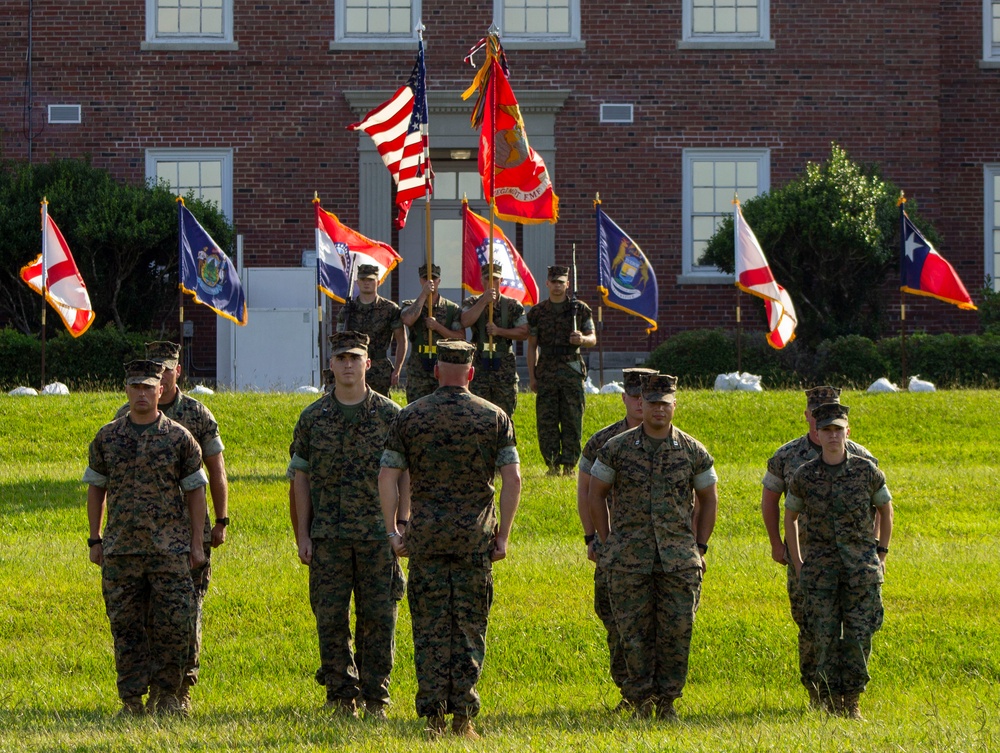 2d Marine Regiment Change of Command