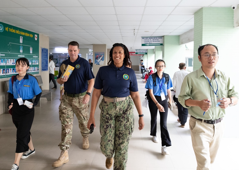Pacific Partnership 2023 Tours Phu Yen General Hospital
